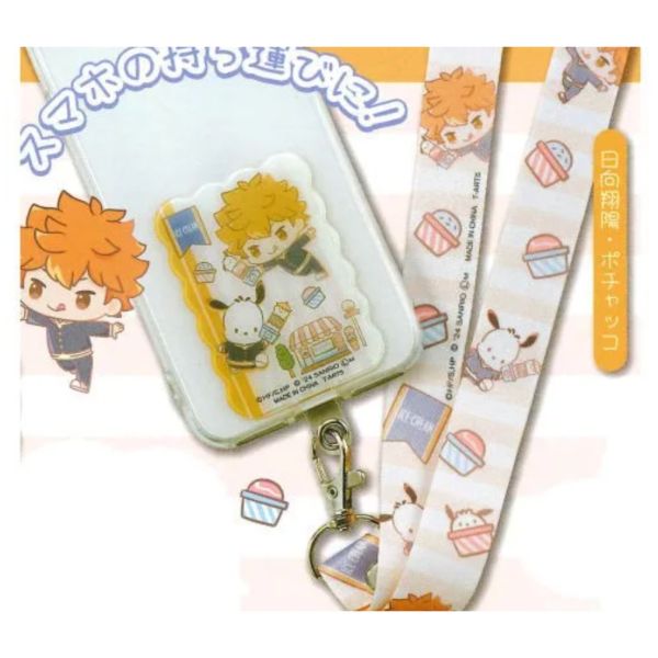 3A482『現貨』排球少年X三麗鷗手機掛繩 T-ARTS 扭蛋 轉蛋 