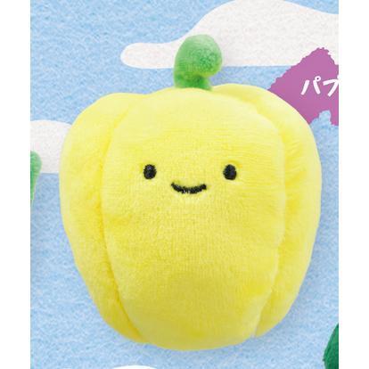 5A064『現貨』笑咪咪蔬菜絨毛吊飾P4  Qualia  扭蛋   轉蛋 