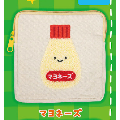 2A562『現貨』笑咪咪調味料絨毛小物包 Qualia 扭蛋 轉蛋 