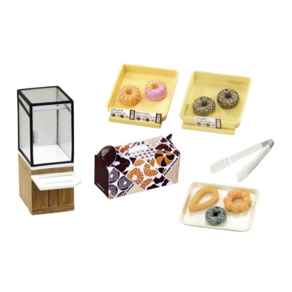 R360『現貨』Mister Donut 幸福的甜甜圈場景組 RE-MENT 盒玩 