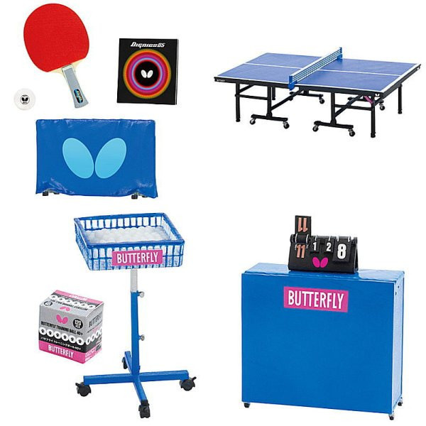 egb565『現貨』日本BUTTERFLY桌球組模型 扭蛋 轉蛋 