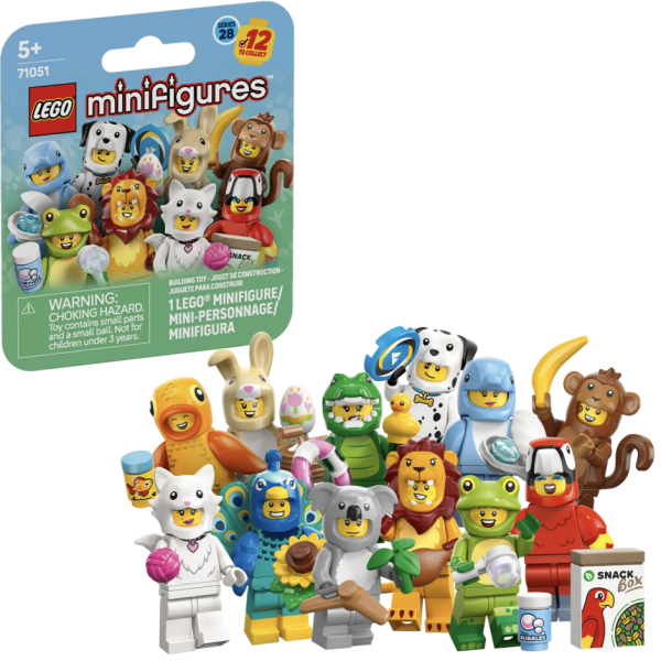 『現貨』LEGO 71051  Minifigures 第 28 代-動物  盒組 