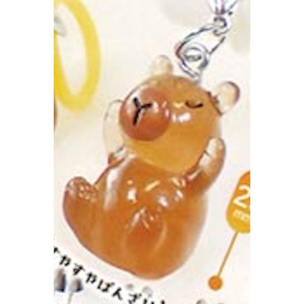 4A795『現貨』日常水豚造型吊飾 Bright Link 扭蛋 轉蛋 