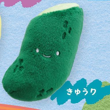 5A064『現貨』笑咪咪蔬菜絨毛吊飾P4  Qualia  扭蛋   轉蛋 