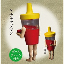 3A995『現貨』番茄醬先生造型公仔 Standstones 扭蛋 轉蛋 