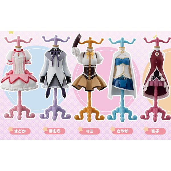 4A130『現貨』魔法少女小圓服裝飾品架 BANDAI 扭蛋 轉蛋 