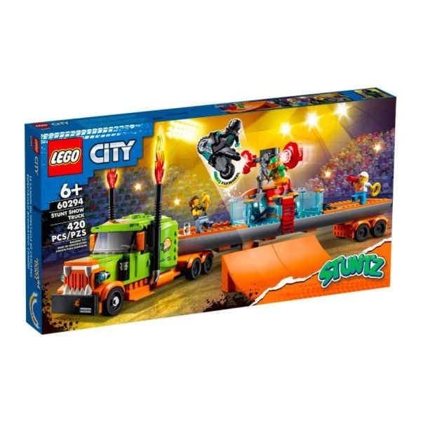 『現貨』LEGO 60294 City-特技表演卡車 盒組 