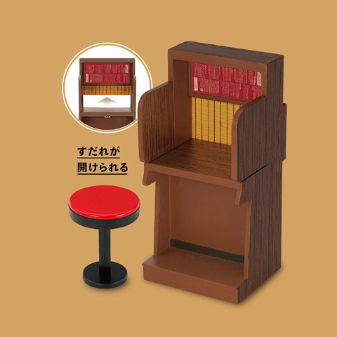 1A196『現貨』一蘭拉麵場景組 Kenelephant 扭蛋 轉蛋 