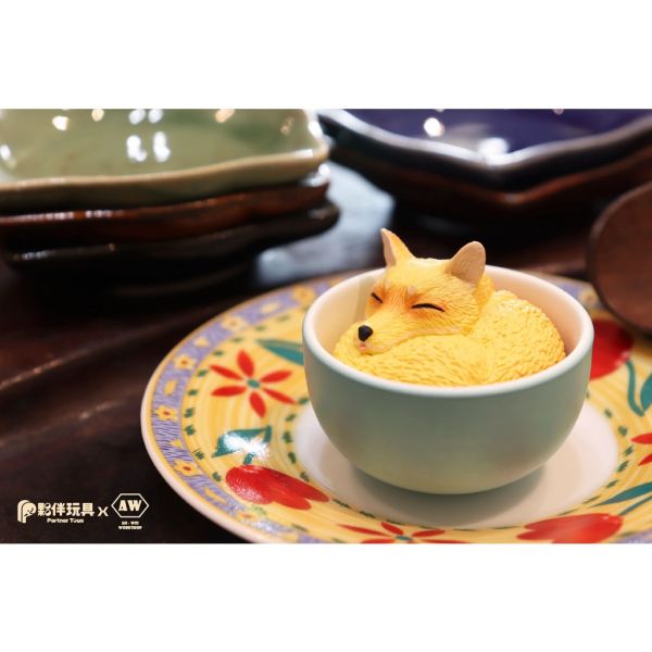 T019『現貨』杯中生物狐狸篇 扭蛋 轉蛋 
