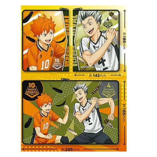 3A038『現貨』排球少年雙視覺小物包 VS勁敵 T-ARTS 扭蛋 轉蛋 