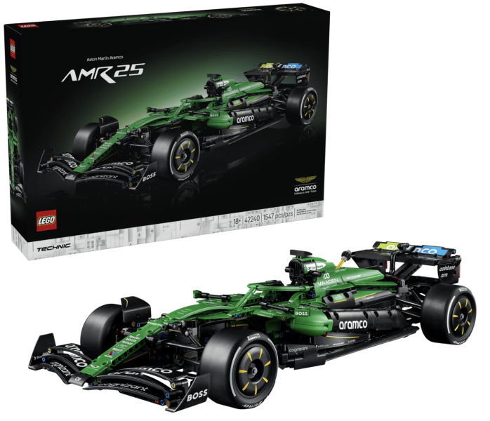 『現貨』  LEGO 42240	Technic-奧斯頓 馬丁 Aramco AMR25 F1    盒組 