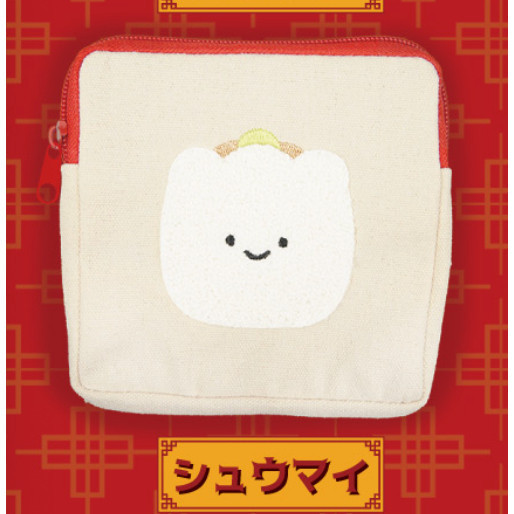 3A868『現貨』笑咪咪中華料理小物包 Qualia 扭蛋 轉蛋 