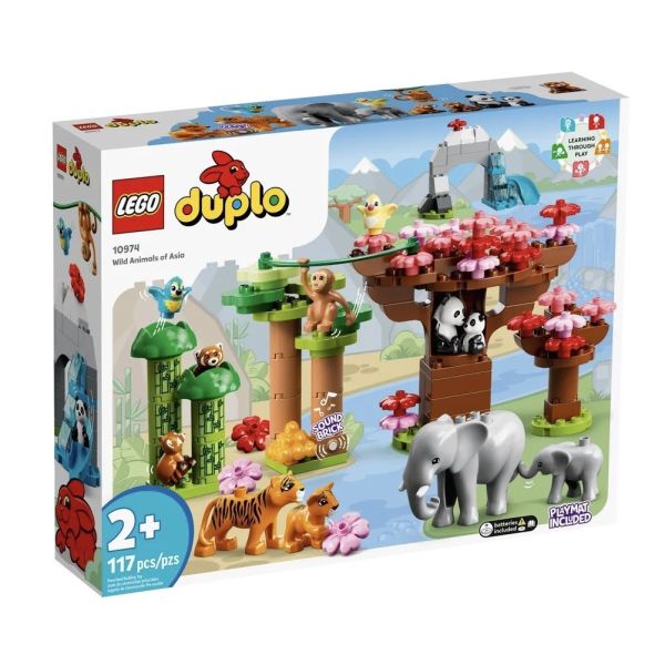 『現貨』LEGO 10974 Duplo-亞洲野生動物 盒組 