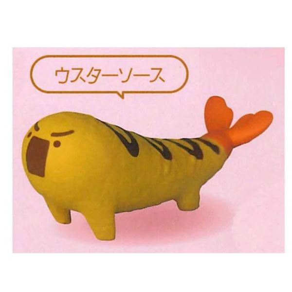 2A735『現貨』發現自己是草蝦的炸蝦公仔 ULTRA NEW PLANNING 扭蛋 轉蛋 