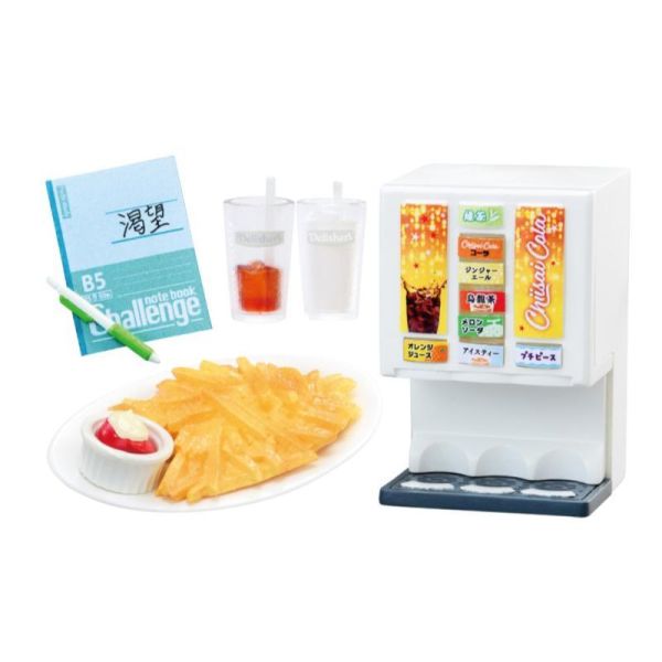 R376『現貨』微型大家最喜愛的家庭餐廳Delishers   RE-MENT   盒玩 