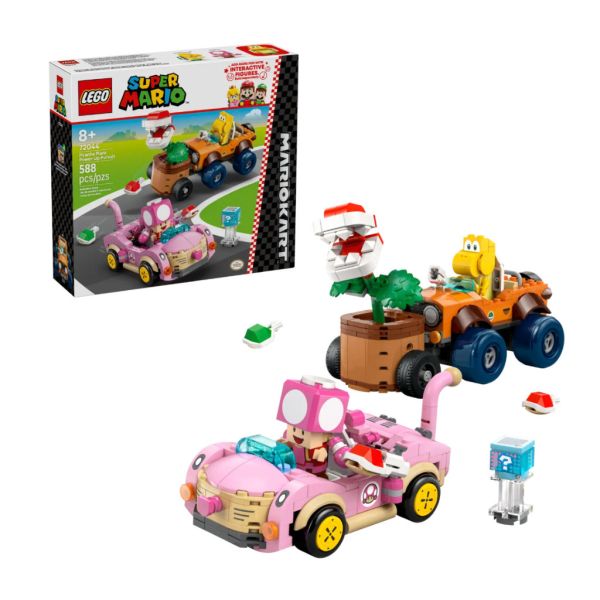 『現貨』LEGO 72044 瑪利歐賽車 - 咬下去！吞食花 盒組 