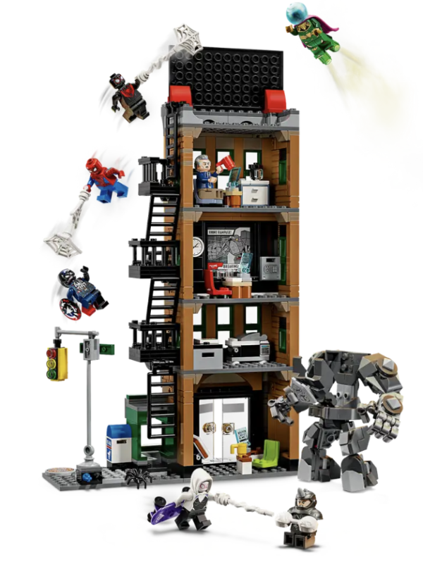 『現貨』LEGO 76342    SH 蜘蛛人大戰神秘法師：號角日報  盒組 