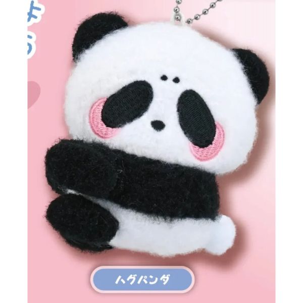 4A872『現貨』熊貓玩偶吊飾P2 夢屋 扭蛋 轉蛋 