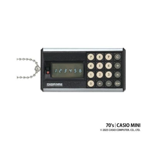 5A182『現貨』CASIO歷代計算機模型吊飾   Kenelephant  扭蛋   轉蛋 