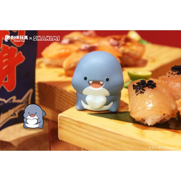 T029『現貨』胖鯊魚鯊西米 夥伴玩具 扭蛋 轉蛋 
