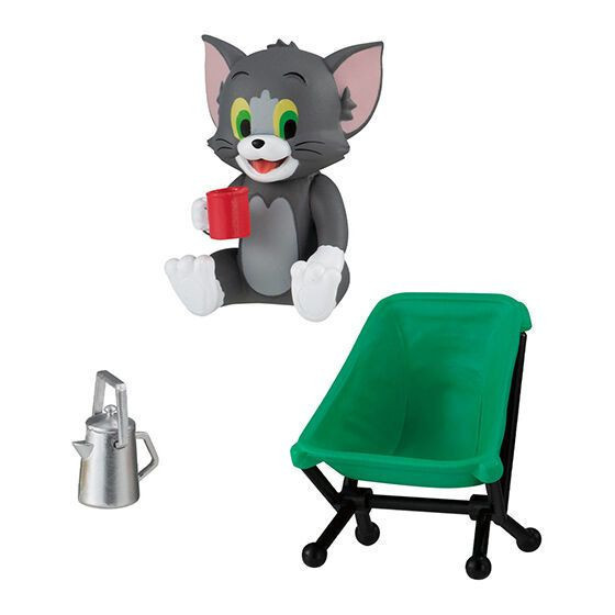 1A710『現貨』湯姆與傑利鼠露營公仔 bandai 扭蛋 轉蛋 