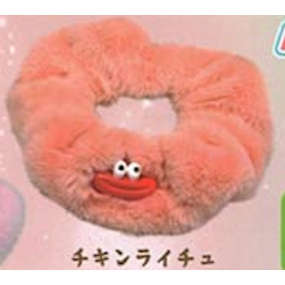 4A334『現貨』NMA未確認嘴唇民族絨毛髮圈 AMUSE 扭蛋 轉蛋 