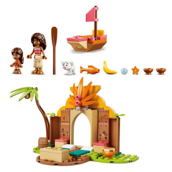『現貨』  LEGO 43282	DISNEY-村莊小屋和船    盒組 