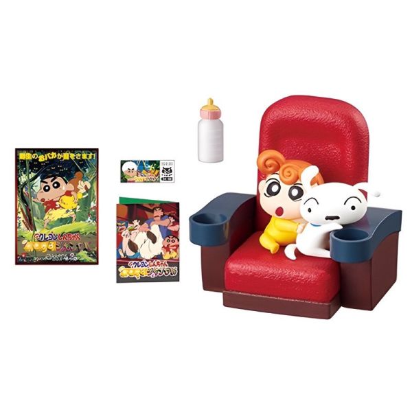 R6『現貨』蠟筆小新春日部電影院 RE-MENT 盒玩 