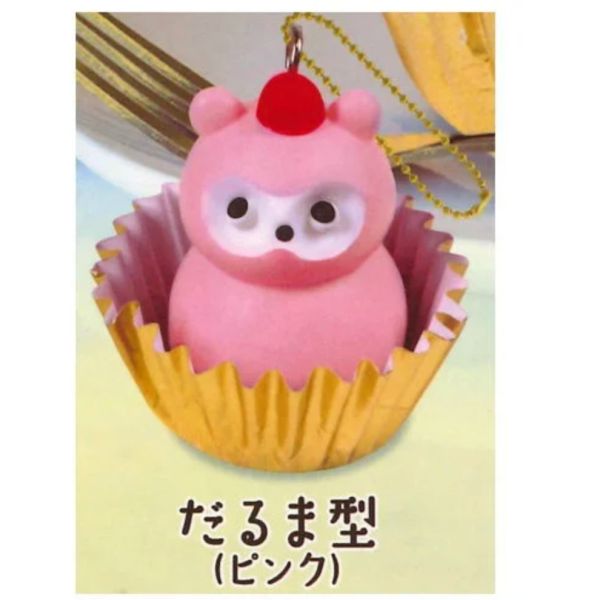 3A045『現貨』狸貓造型蛋糕吊飾P2 J.DREAM 扭蛋 轉蛋 