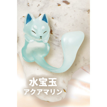 3A999『現貨』捲緊緊狐狸戒指 寶石透亮ver. Qualia 扭蛋 轉蛋 