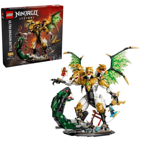 『現貨』  LEGO 71872	Ninjago-究極猛龍激戰    盒組 