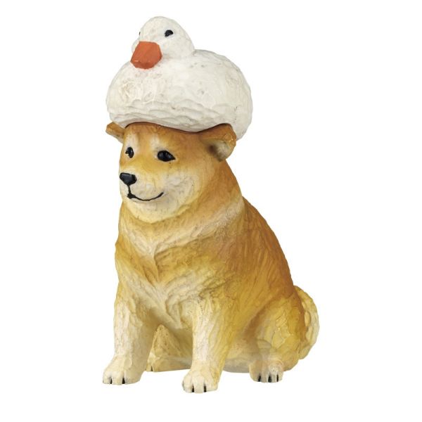 4A577『現貨』akane木雕 鴨子與狗狗 KITAN 扭蛋 轉蛋 