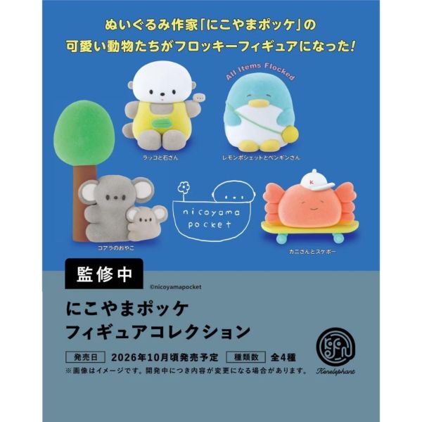 『預購』10月  nicoyamapocket植絨公仔   Kenelephant  扭蛋   轉蛋 