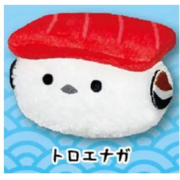 4A288『現貨』壽司尾山雀玩偶吊飾 AMUSE 扭蛋 轉蛋 