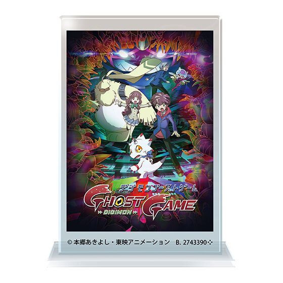 2A671『現貨』數碼寶貝TV動畫系列海報壓克力立牌 BANDAI 扭蛋 轉蛋 
