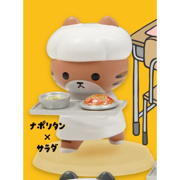 3A891『現貨』供食貓站立公仔 Qualia 扭蛋 轉蛋 