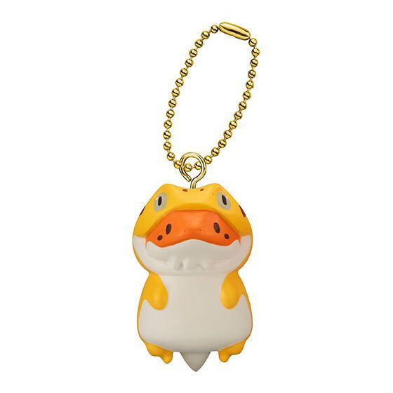 2A688『現貨』爬蟲類生物吊飾-豹紋壁虎與鬃獅蜥換裝造型 BANDAI 扭蛋 轉蛋 