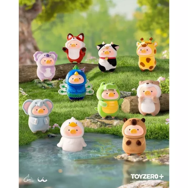 R296『現貨』 罐頭豬LuLu 動物派對系列 Toyzeroplus 盒玩 盲盒 