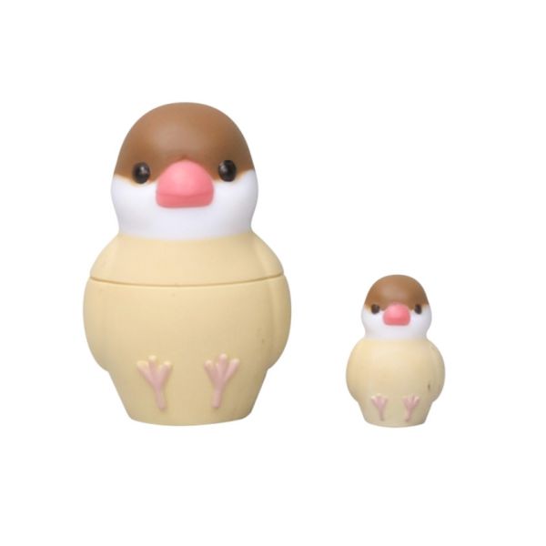 2A491『現貨』文鳥俄羅斯套娃 Tarlin 扭蛋 轉蛋 