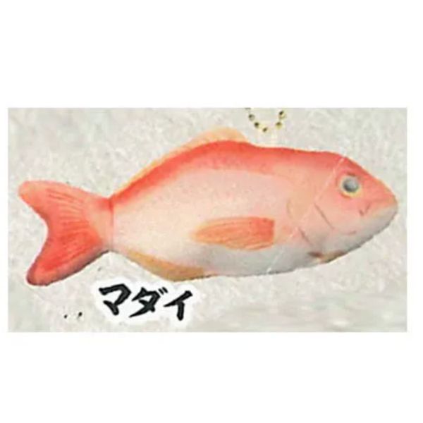 4A096『現貨』魚！魚！魚！玩偶吊飾 YELL 扭蛋 轉蛋 