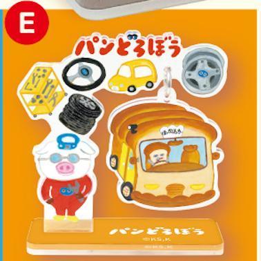 5A313『現貨』麵包小偷搖搖壓克力立牌  Peanuts club 扭蛋 轉蛋 