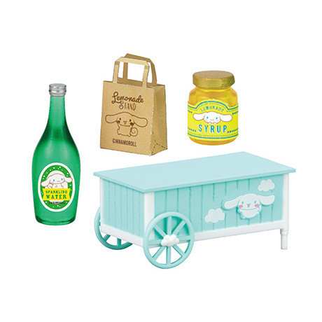 R79『現貨』大耳狗檸檬飲攤車 RE-MENT 盒玩 