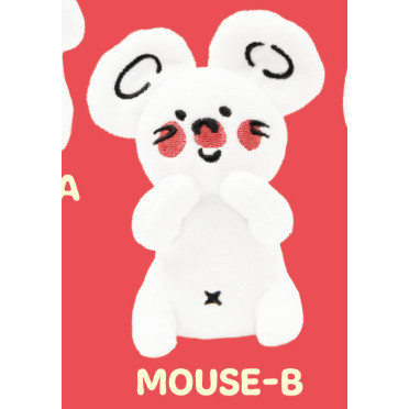 4A638『現貨』STOPPAIL的絨毛公仔吊飾 Qualia 扭蛋 轉蛋 