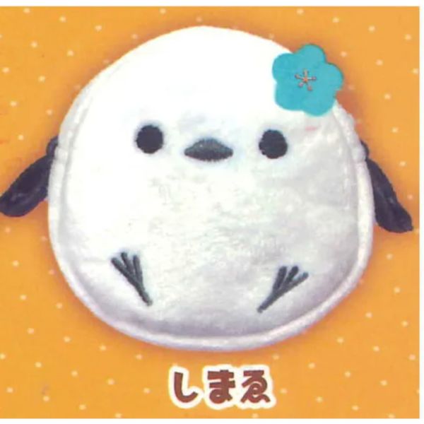 4A969『現貨』銀喉長尾山雀坐姿小物袋P2 AMUSE 扭蛋 轉蛋 