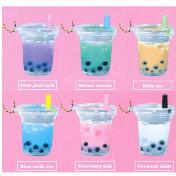 2A426『現貨』珍珠奶茶吊飾 喜歡的菜單 YELL 扭蛋 轉蛋 