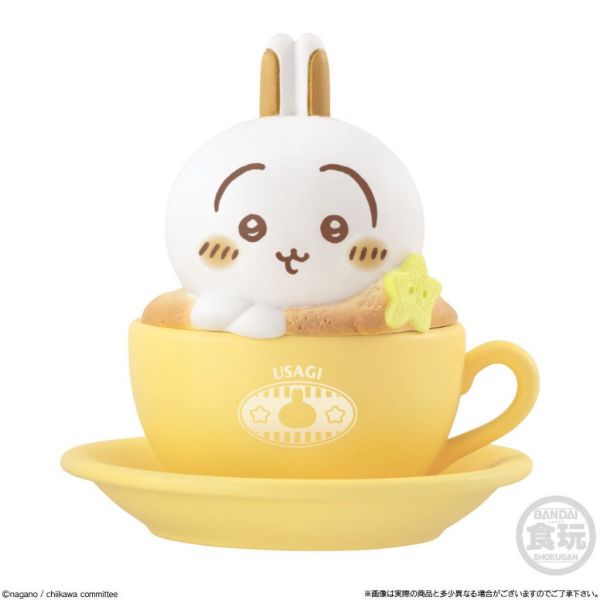 R335『現貨』吉伊卡哇焦糖下午茶杯公仔 BANDAI 盒玩 
