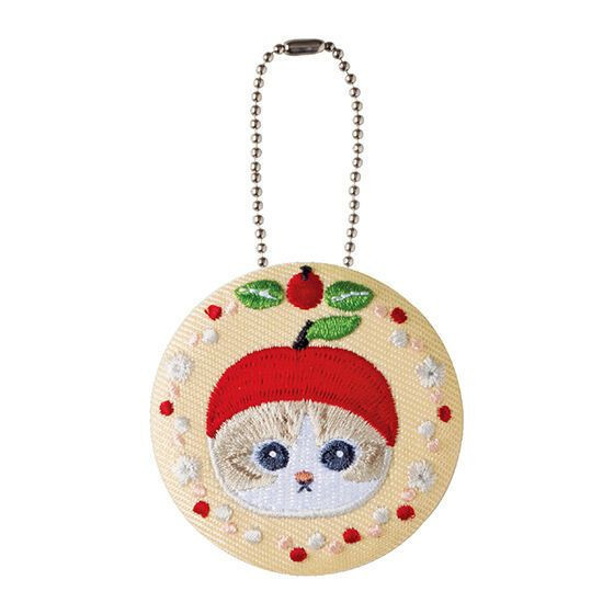 2A598『現貨』貓福珊迪刺繡吊飾 BANDAI 扭蛋 轉蛋 