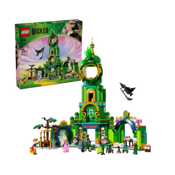 『現貨』LEGO 75684 《魔法壞女巫》-歡迎光臨翡翠城 盒組 