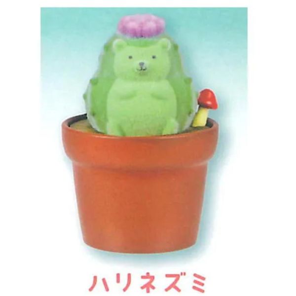 5A732『現貨』植絨仙人掌動物園  YELL  扭蛋   轉蛋 