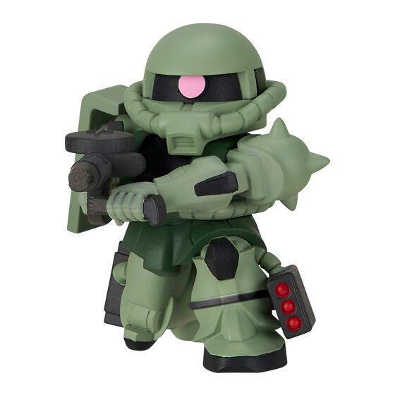 6A234『現貨』機動戰士鋼彈排隊公仔 薩克  BANDAI  扭蛋   轉蛋 